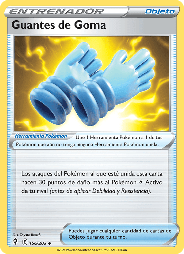 Guantes de Goma, carta 156 de Cielos Evolutivos