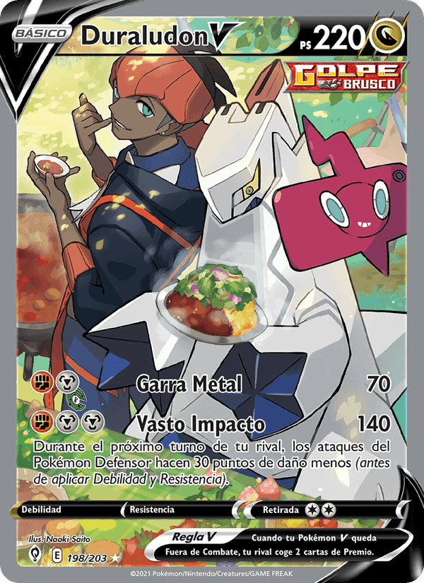Duraludon V, card 198 from Cielos Evolutivos