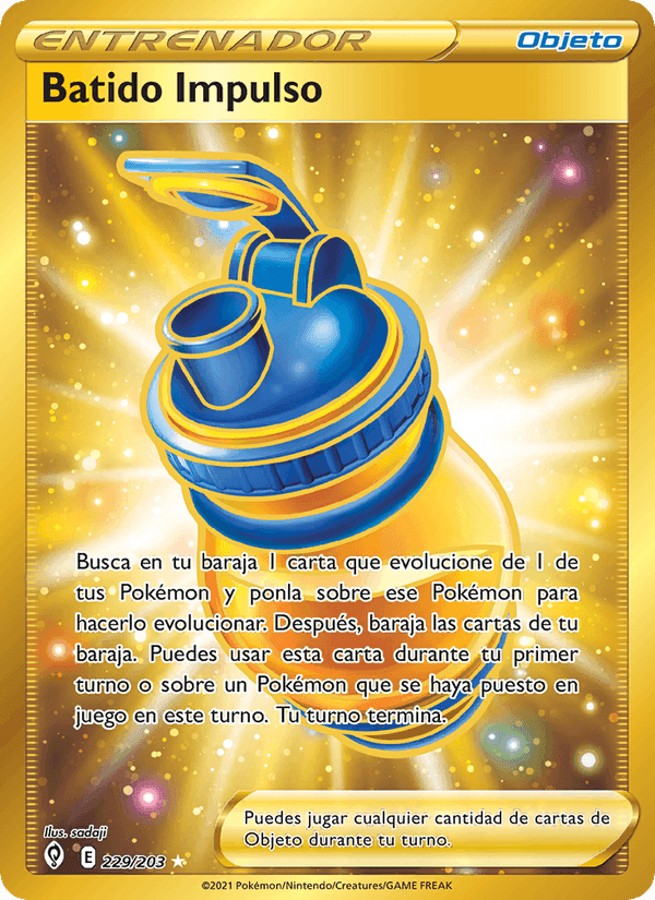 Batido Impulso, carte 229 de Cielos Evolutivos