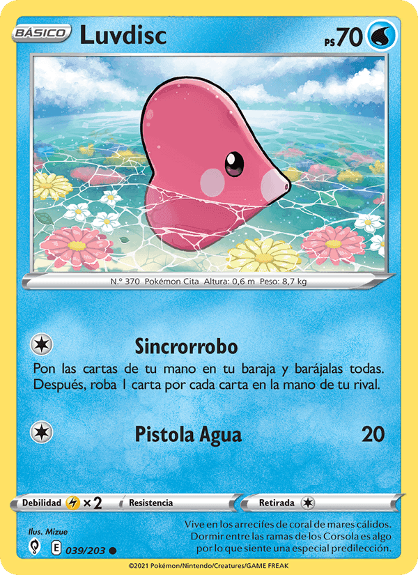 Luvdisc, carta 39 de Cielos Evolutivos