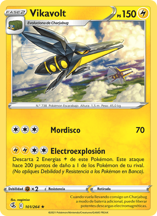 Vikavolt, carta 101 di Golpe Fusión