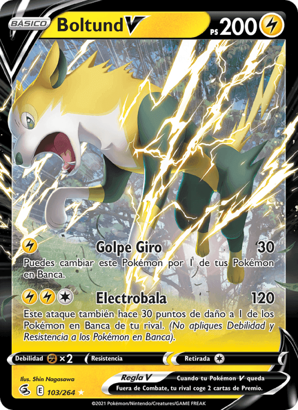 Boltund V, card 103 from Golpe Fusión