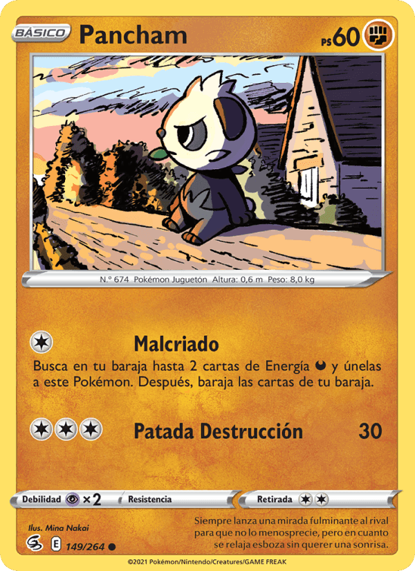 Pancham, card 149 from Golpe Fusión