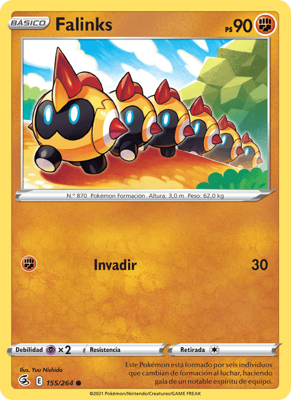 Falinks, card 155 from Golpe Fusión