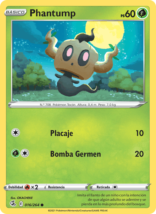 Phantump, carta 16 di Golpe Fusión
