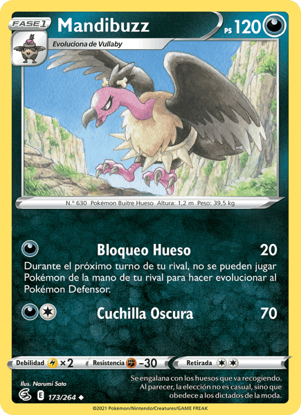Mandibuzz, carta 173 de Golpe Fusión