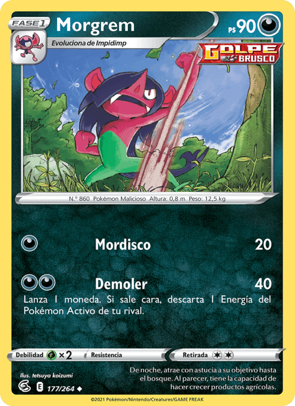 Morgrem, card 177 from Golpe Fusión