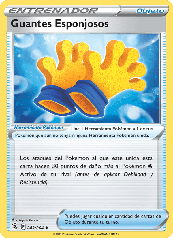 Guantes Esponjosos, carta 243 de Golpe Fusión