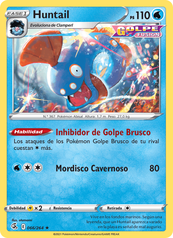 Huntail, card 66 from Golpe Fusión