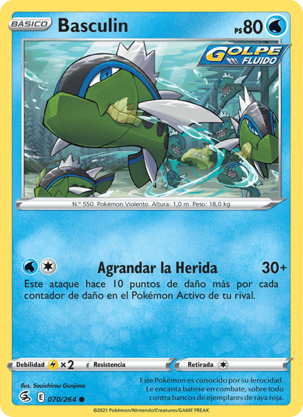 Basculin, card 70 from Golpe Fusión