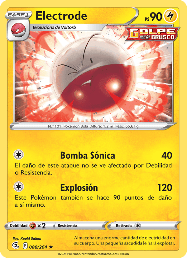 Electrode, carta 88 de Golpe Fusión