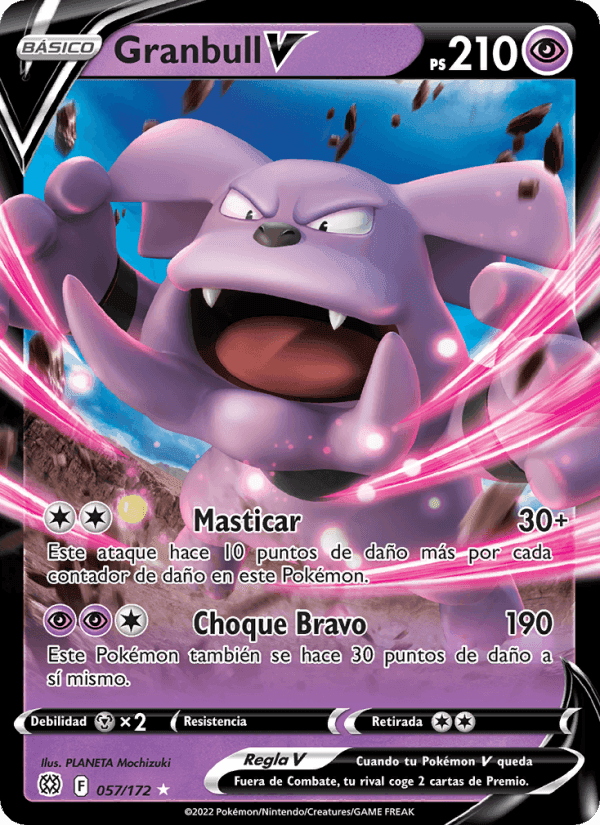 Granbull V, carta 057 di Astros Brillantes