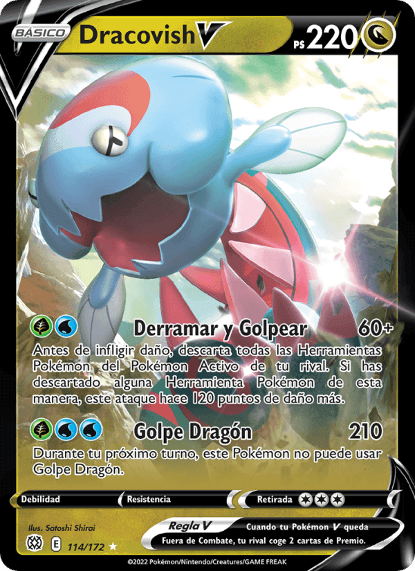 Dracovish V, carta 114 de Astros Brillantes