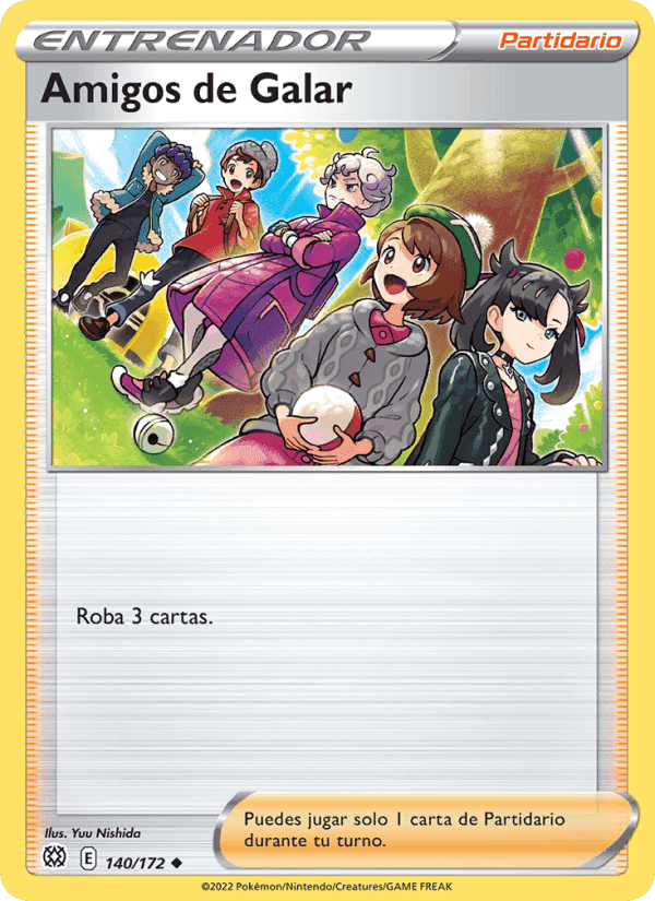 Amigos de Galar, card 140 from Astros Brillantes