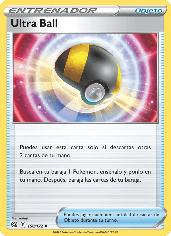 Ultra Ball, carte 150 de Astros Brillantes