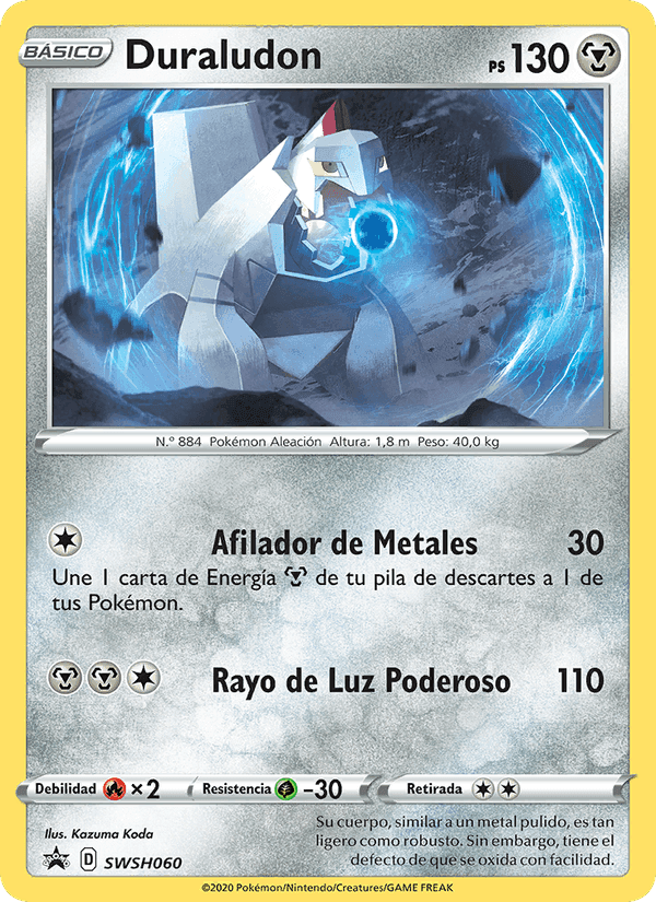 Duraludon, carta SWSH060 di Cartas de promoción ESES