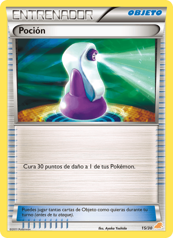 Poción, carta 15 di Kit de Entrenador BW (Excadrill)