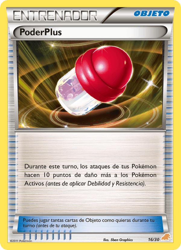 PoderPlus, carta 16 de Kit de Entrenador BW (Excadrill)