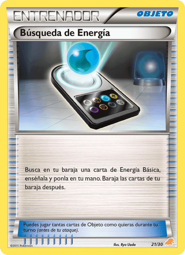 Búsqueda de Energía, carta 21 de Kit de Entrenador BW (Excadrill)