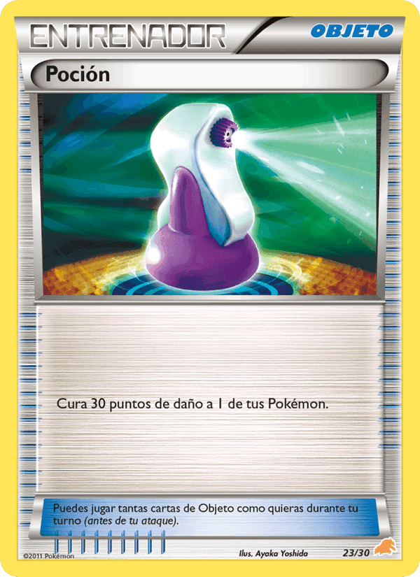 Poción, carta 23 de Kit de Entrenador BW (Excadrill)