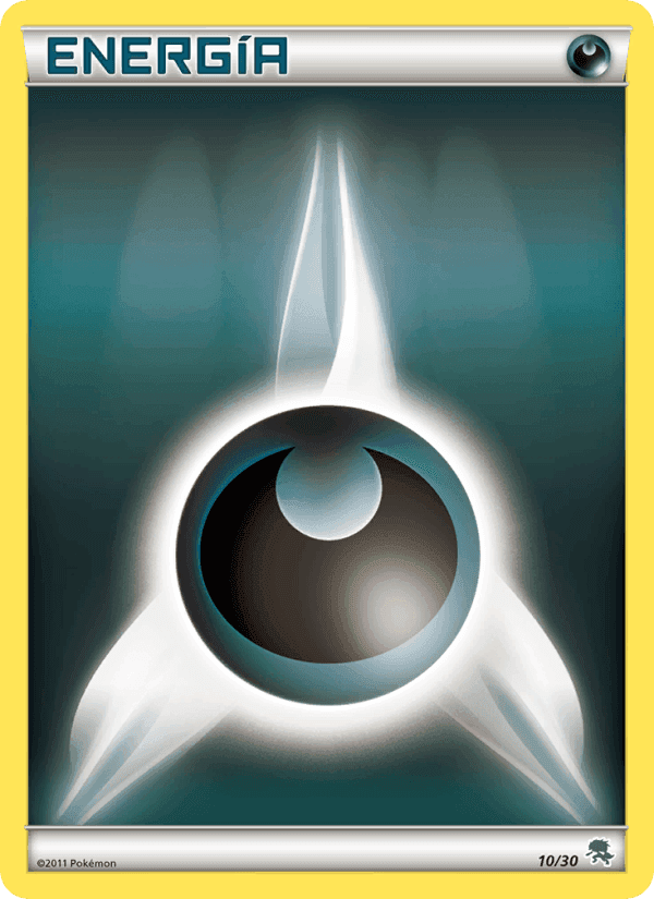 Energía Oscura, card 10 from Kit de Entrenador XY (Pikachu Enmascarada)