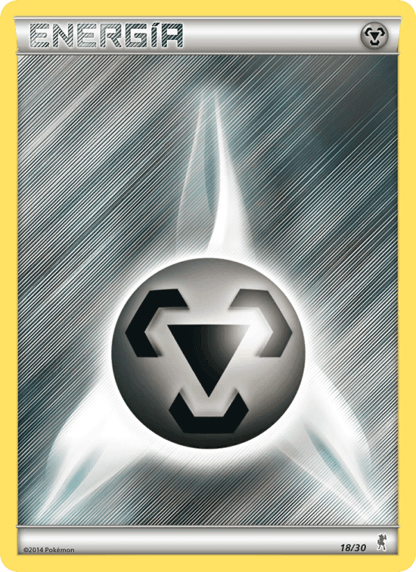 Energía Metálica, carta 18 di Kit de Entrenador XY (Bisharp)