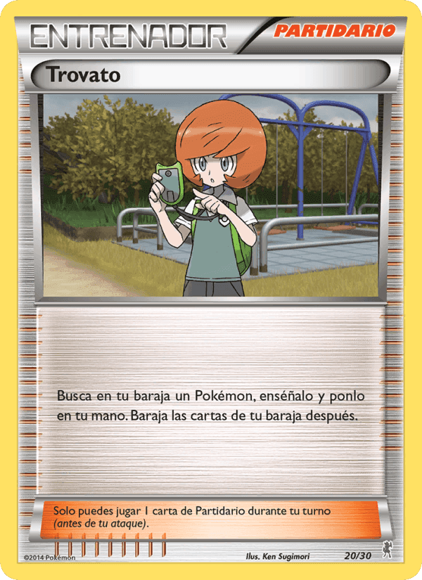 Trovato, card 20 from Kit de Entrenador XY (Bisharp)