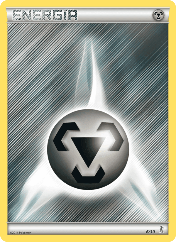 Energía Metálica, carta 6 di Kit de Entrenador XY (Bisharp)