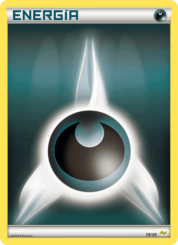 Energía Oscura, card 19 from Kit de Entrenador XY (Noivern)