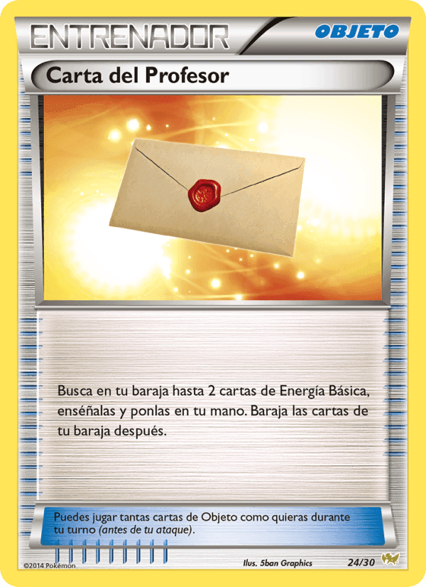 Carta del Profesor, card 24 from Kit de Entrenador XY (Noivern)