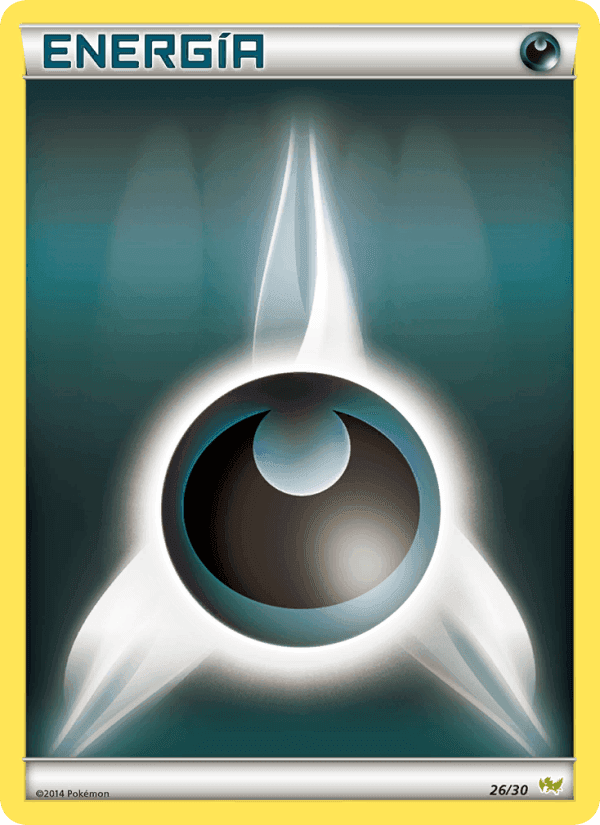 Energía Oscura, carta 26 de Kit de Entrenador XY (Noivern)