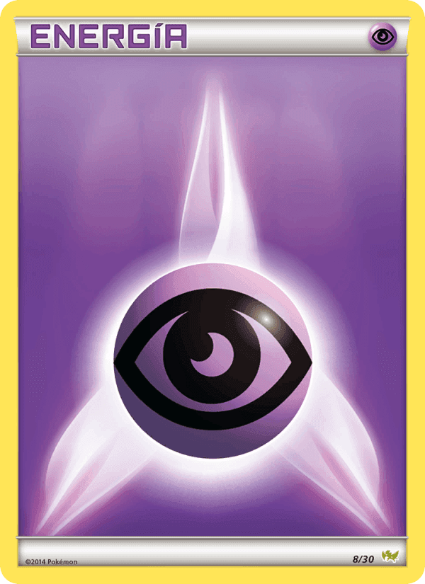 Energía Psíquica, carta 8 di Kit de Entrenador XY (Noivern)