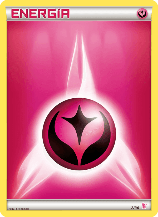 Energía Hada, carta 2 di Kit de Entrenador XY (Pikachu Enmascarada)