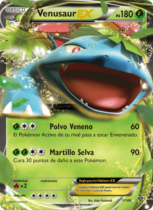 XY の 1 番、Venusaur EX