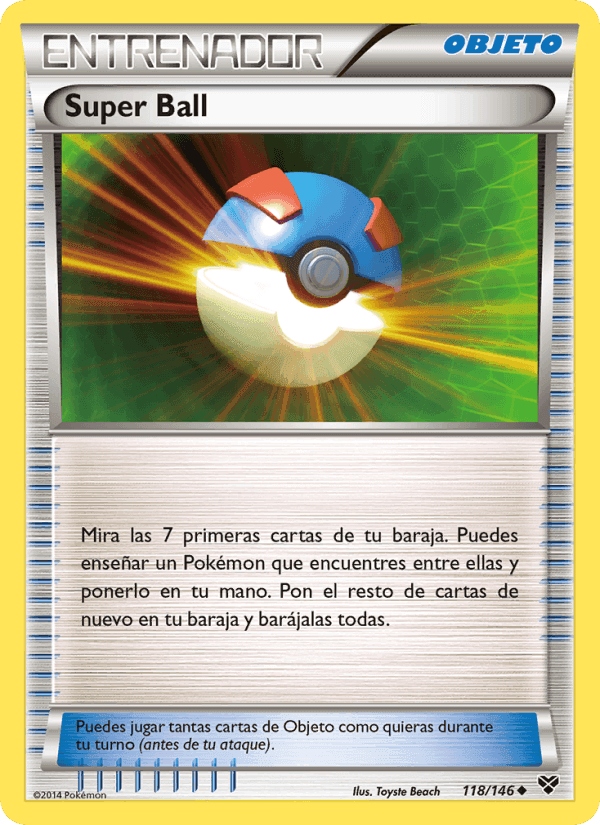 Super Ball, carta 118 de XY