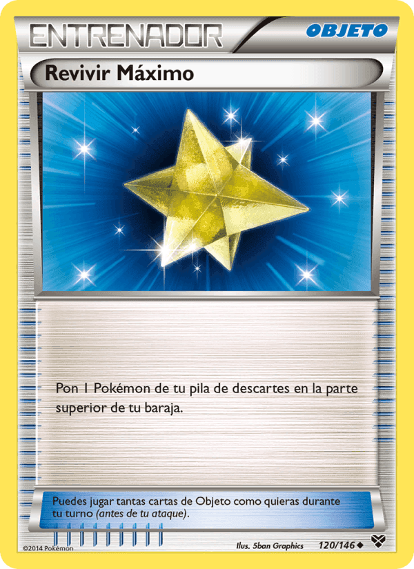 Revivir Máximo, card 120 from XY