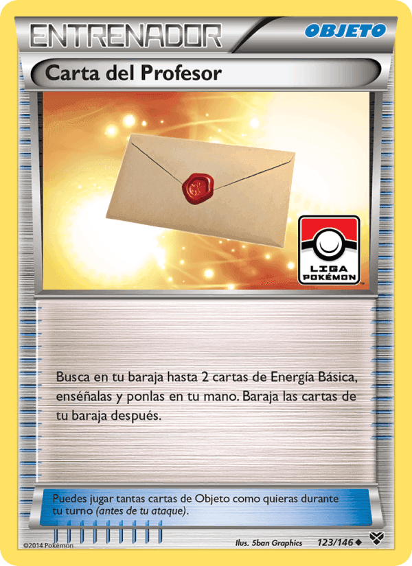 Carta del Profesor, carta 123 de XY