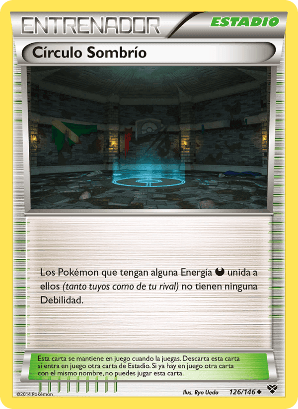 Círculo Sombrío, card 126 from XY
