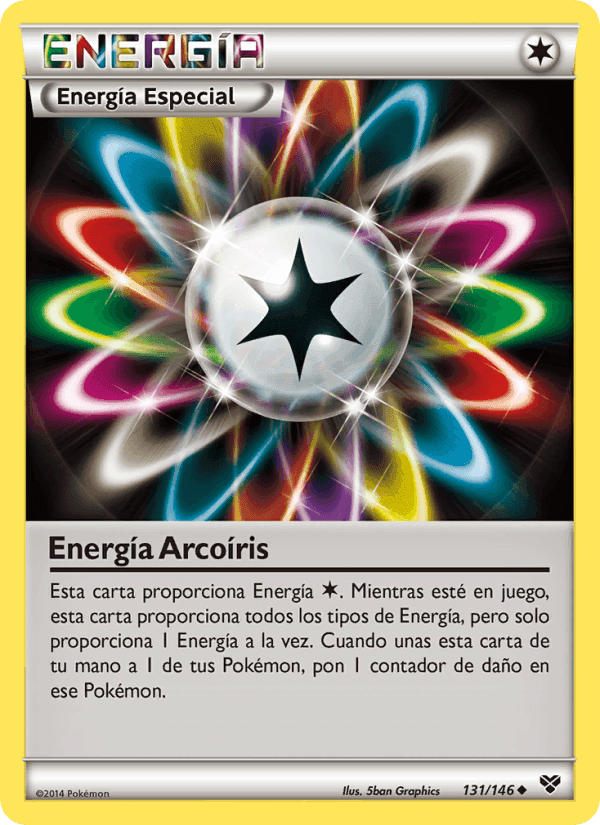Energía Arcoíris, carta 131 de XY