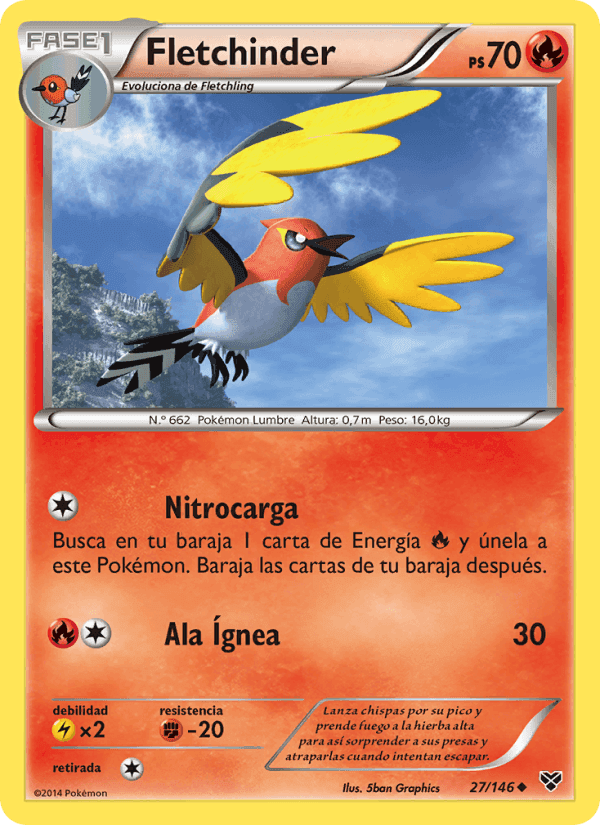 Fletchinder, carta 27 de XY