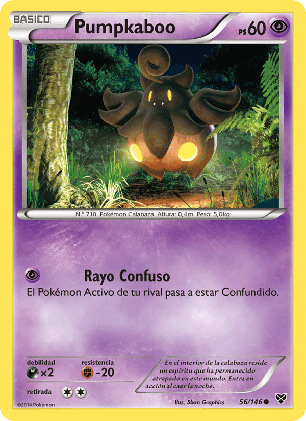 Pumpkaboo, carta 56 de XY