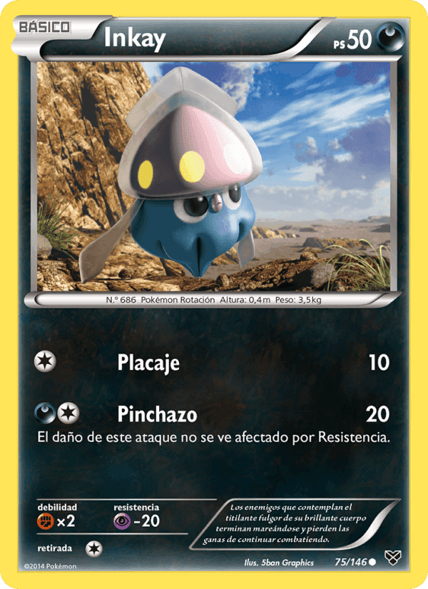 Inkay, carta 75 de XY