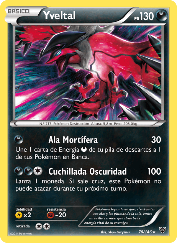 Yveltal, carta 78 de XY