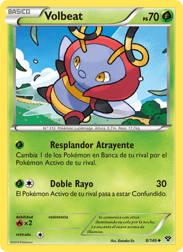 Volbeat, carta 8 di XY