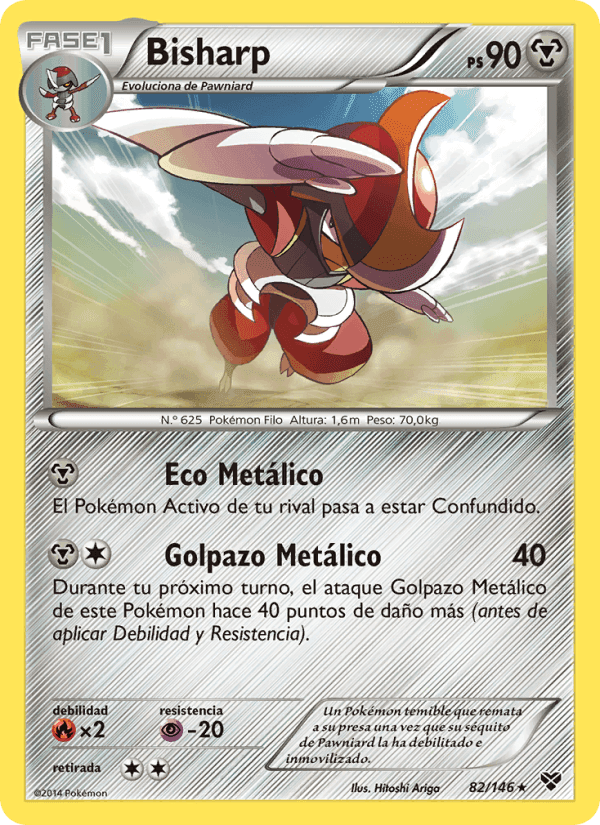 Bisharp, carta 82 de XY