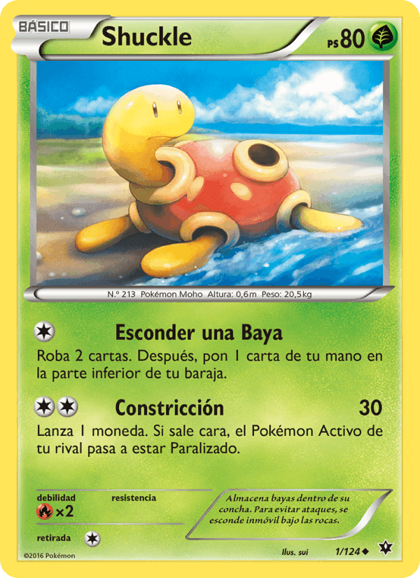 Shuckle, carta 1 di Destinos Enfrentados