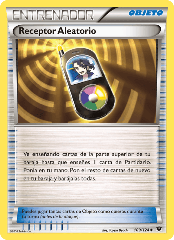 Receptor Aleatorio, carta 109 de Destinos Enfrentados