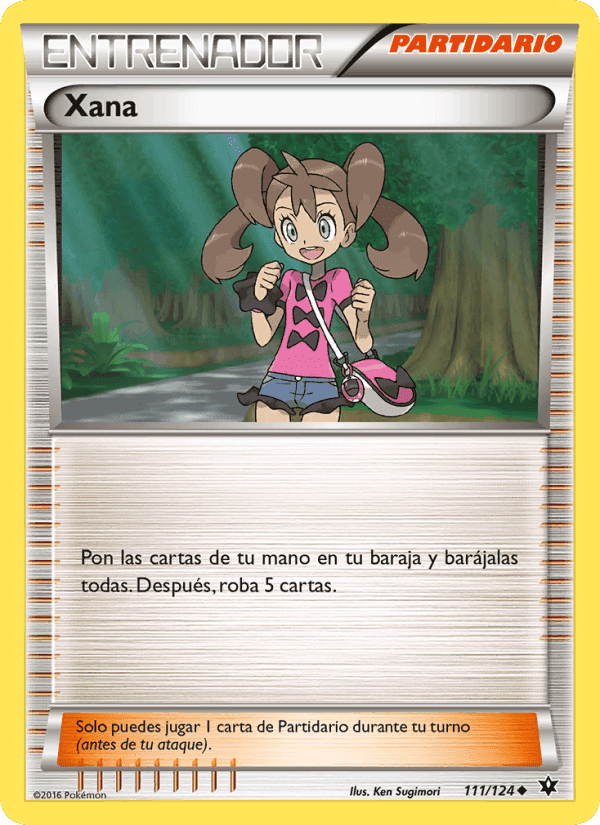 Xana, carta 111 de Destinos Enfrentados