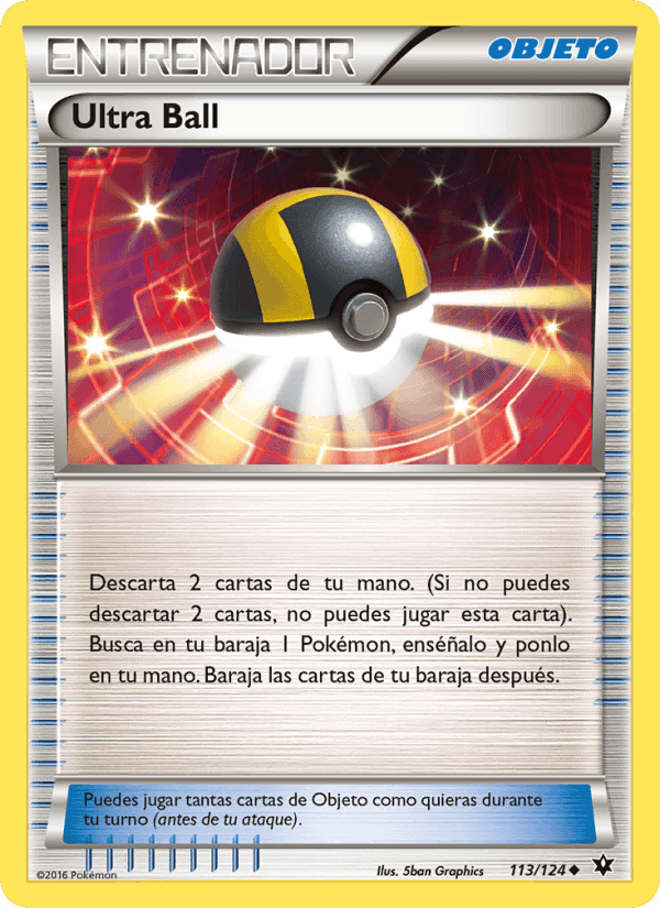 Ultra Ball, carta 113 de Destinos Enfrentados