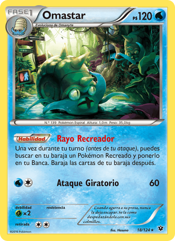 Omastar, carta 18 de Destinos Enfrentados